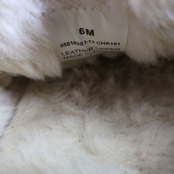 Sperry Shoes Women 6 Moccasin Flats Slip On Leather Metallic Shimmer Slipper Bow - Picture 12 of 13